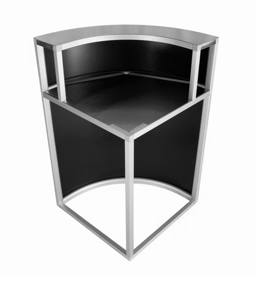 Module d’angle noir du bar mobile MixUp